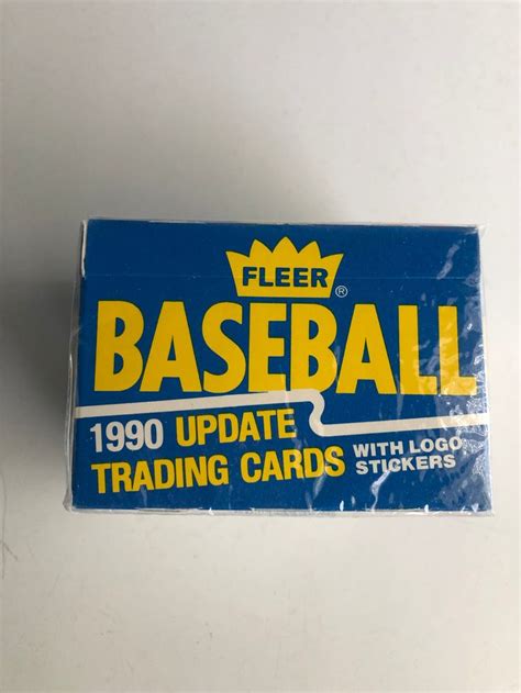 Vintage 1990 Fleer Traded Baseball Cards 132 Total Cards Factory Sealed