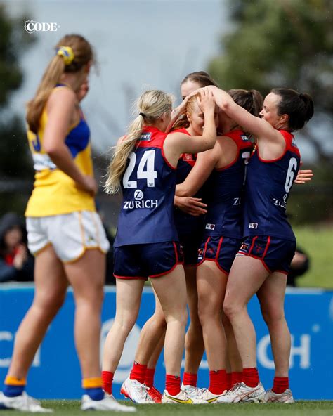 Aflw Melbourne Demons Vs West Coast Eagles Twitter