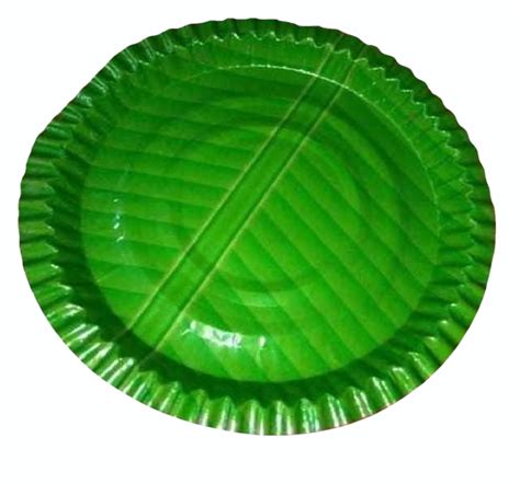 Banana Leaf Printed Paper Plate At Rs Piece Varanasi Id