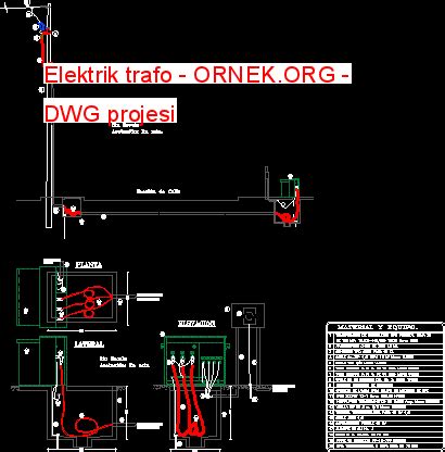 Elektrik Trafo Dwg Projesi Mixer Audio Mixer Audio