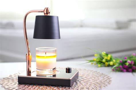 Scented Candle Melting Wax Lamp Romantic Warmer With Timer Retro