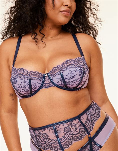 Paloma Medium Purple Plus Contour Balconette 38DD 46DDD Adore Me