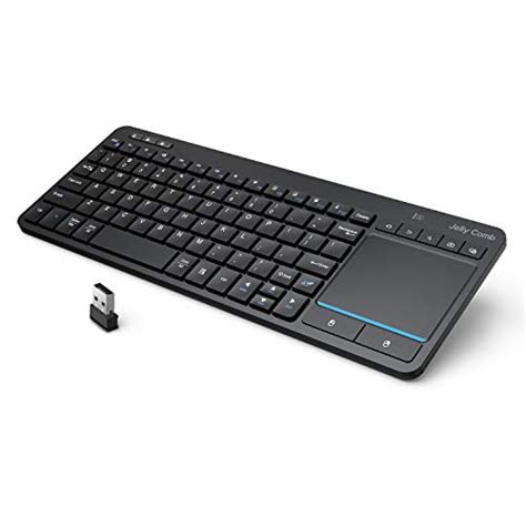 Multi-Device Bluetooth Keyboard with Touchpad - Jelly Comb Wireless TV ...