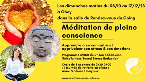 Moncondroz Cycle De M Ditation Pleine Conscience Mbsr Mindfulness