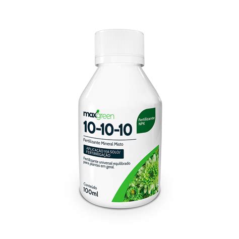 Fertilizante Forth Maxgreen Concentrado 10 10 10 100 Ml