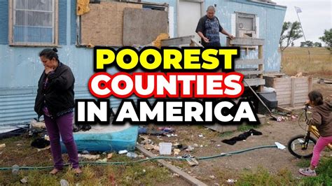 The Poorest Counties In America Youtube