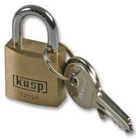 K Kasp Security Mm Premium Brass Padlock With Hardened Steel