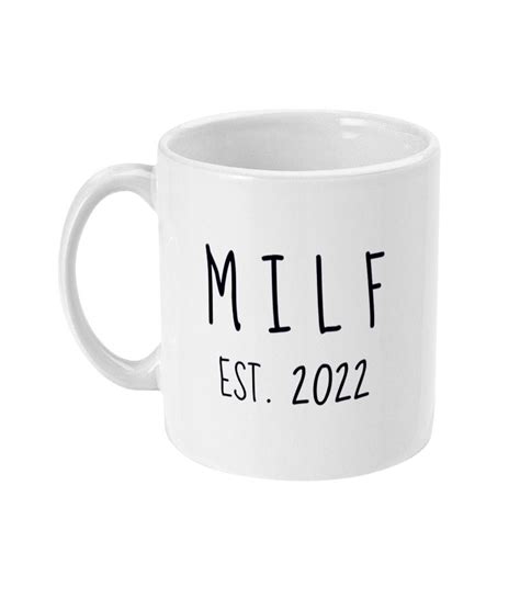 New Milf Mug New Milf Gift New Mum Gift Est 2022 Baby Etsy UK