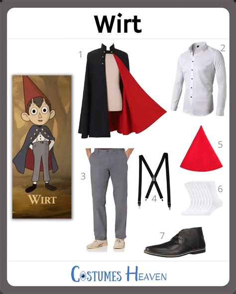 Wirt Costume For Cosplay & Halloween 2024