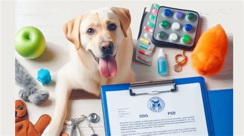 Essential Documents For A Psychiatric Service Dog