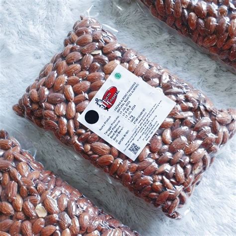 Jual Promo Kacang Almond Panggang Kg John Farmer Natural Roasted