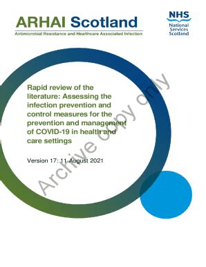 Fillable Online Hps Scot Nhs Current Knowledge Of COVID 19 And