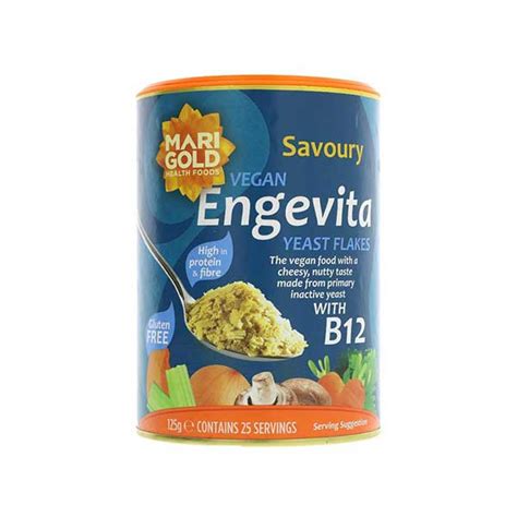 Marigold Health Foods Savoury Engevita Yeast Flakes With B G