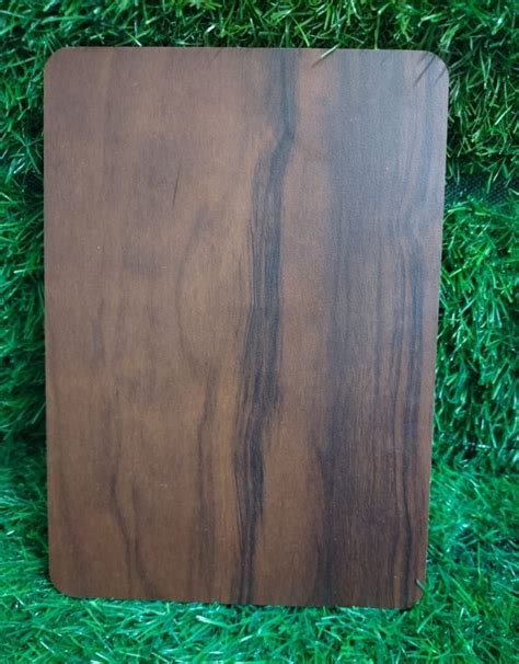 Brown Natural Wooden Hpl Exterior Wall Cladding Thickness Mm At Rs