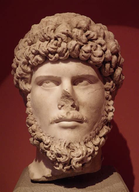 Marble Bust Of Lucius Verus Illustration World History Encyclopedia