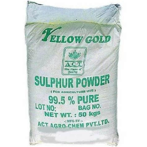 Sulphur Powder At Best Price In Vadodara By Act Agro Chem Private