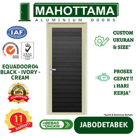 Jual Pintu Aluminium Rumah Kamar Mandi Gudang Sliding Swing Custom