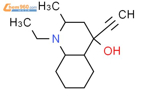 38463 54 6 4 Quinolinol 1 Ethyl 4 Ethynyldecahydro 2 Methyl 2a 4a