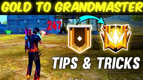 Gold To Grandmaster Fast Rank Push Tips And Trick In Free Fire Solo