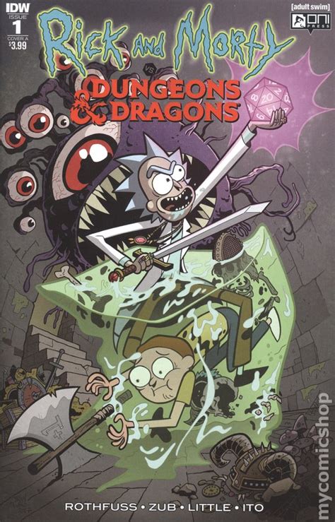 Rick And Morty Vs Dungeons And Dragons 2018 Idw Comic Books