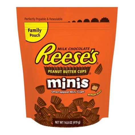 Reese's Unwrapped Mini Cups 185 g SHARE - ALLSORTS OF SWEETS