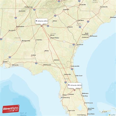 Direct Flights From Orlando To Atlanta MCO To ATL Non Stop