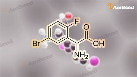 318269 93 1 2 Amino 2 5 Bromo 2 Fluorophenyl Acetic Acid Ambeed