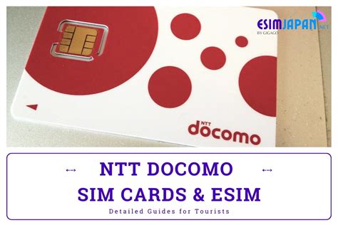 Docomo Sim Cards And Esim Detailed Guides For Tourists