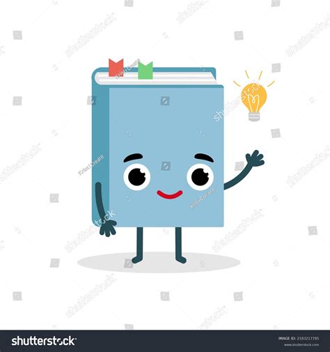 Book Emoji Character Flat Vector Illustration Stock Vector (Royalty Free) 2183217785 | Shutterstock