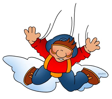 Clip Art Sky Diving Clip Art Library