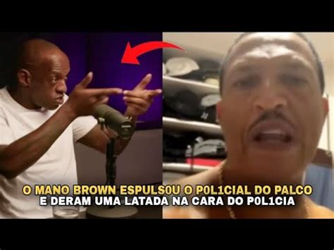 Ice Blue Fala Que O Mano Brown Tirou O P L Cial Do Palco E O F Deu Uma