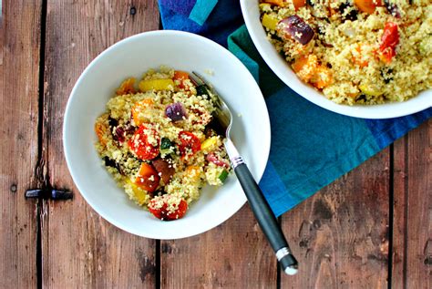 Roasted Vegetable Couscous Simply Scratch