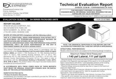 Rheem: DH Series Package Units