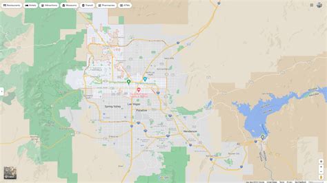 Las Vegas Nevada Map