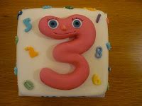 Eat Cakes by Susan: Numberjacks Birthday Cake