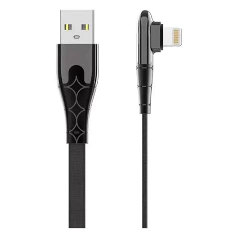 LDNIO LS581 Charging 2 4A Cable For Lightning 1M BLACK Technology Valley