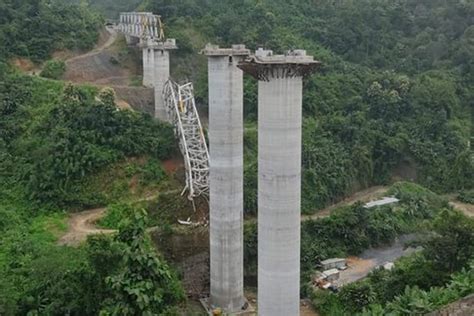 Mizoram Mizoram Incident Due To Collapse Of Gantry Launched On Under