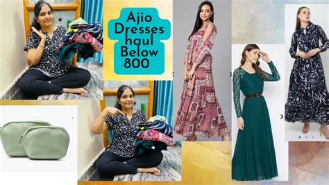 Huge Ajio Dress Haul Under Rs 800 Must Have Stunning Dresses What I