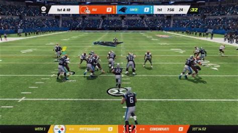 Madden Nfl 23 Franchise Cleveland Browns Vs Carolina Panthers Season 1 Part 1 Youtube