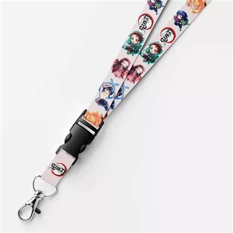 Lanyard Cinta Porta Credencial Kimetsu No Yaiba Demon Slayer Meses