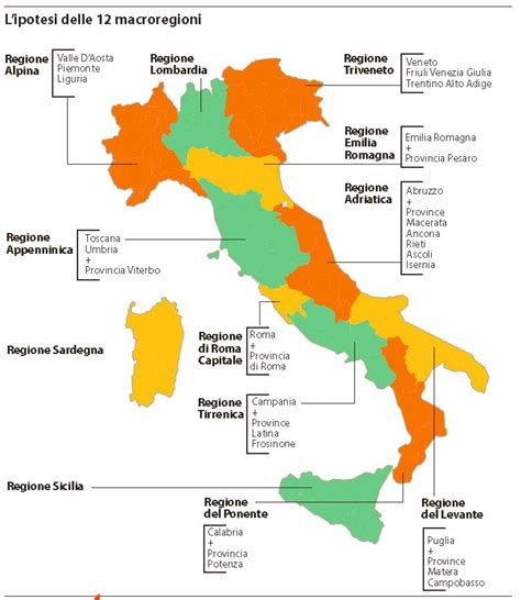 Tagliare Le Regioni Le Quattro Proposte In Parlamento Nextquotidiano