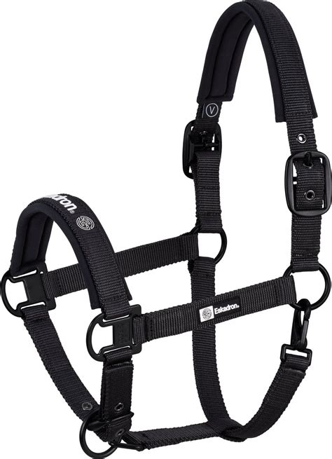 ESKADRON Halfter Double Pin Black EquusVitalis Onlineshop