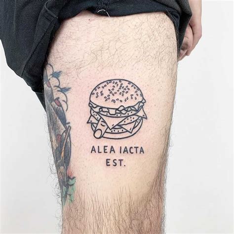 Alea iacta est tattoo by @themagicrosa - Tattoogrid.net