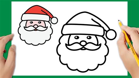 Come Disegnare Babbo Natale Facile Disegno Di Natale Youtube