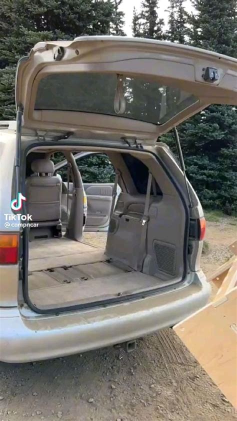 removable minivan build | Mini van, Van life, Van camping