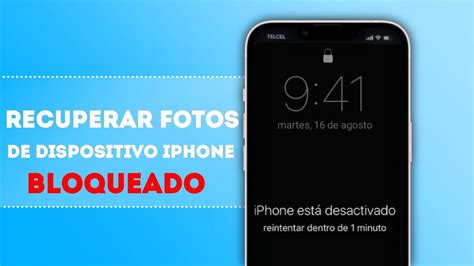 Cómo RECUPERAR fotos de iPhone Bloqueado YouTube