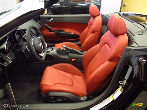 Red Interior Audi R Spyder V Photo Gtcarlot