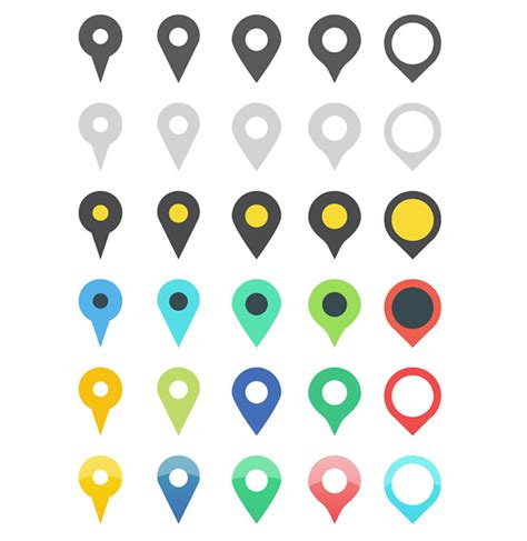 Map Marker Vector At Vectorified Collection Of Map Marker Vector