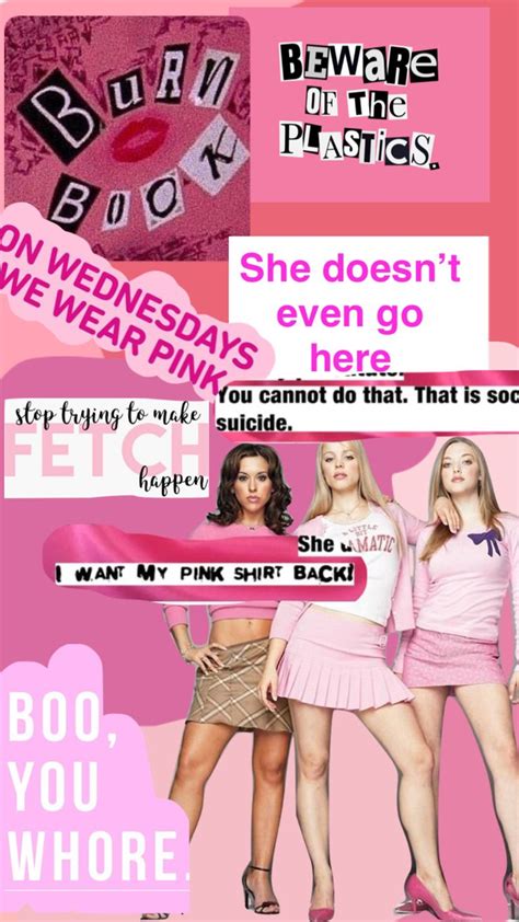 #meangirlsmoodboard | Mean girls, Pink shirt, Wear pink