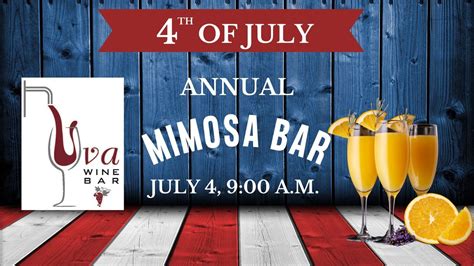 4th Of July Mimosa Bar 46 Main St Plymouth Ma 02360 3329 United States July 4 2024